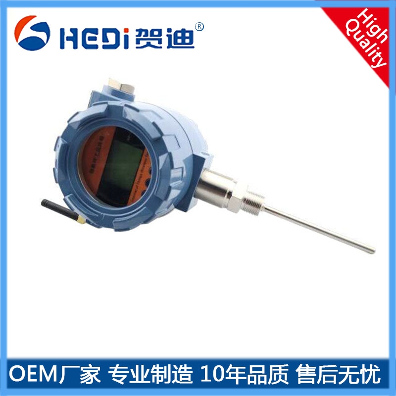 NB-IOT傳輸無(wú)數(shù)字壓力/液位溫度等傳感器 賀迪HDT204無(wú)線溫度傳感器（數(shù)顯型）